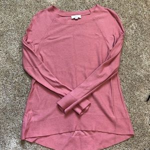 Loft Pink Sweater